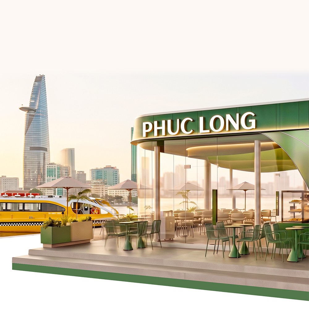 Phúc Long Waterbus Thủ Thiêm thu hút nhóm khách trẻ nhờ sở hữu view “triệu đô”