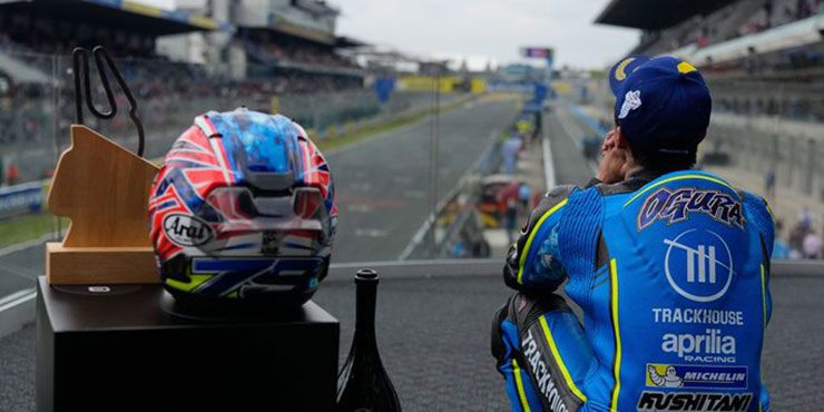 Ogura là tay lái Asia Talent Cup đầu tiên giành podium MotoGP