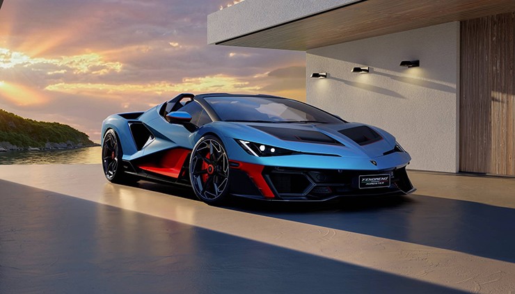 Lamborghini Fenomeno Roadster dựa trên nền tảng Revuelto, sở hữu công suất hơn 1.000 mã lực, khẳng định là siêu xe mui trần mạnh nhất của thương hiệu.
