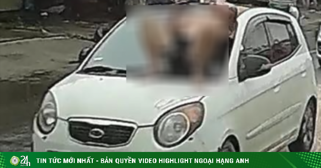 Nam thanh niên nằm trên nắp capo ô tô đang chạy ở Hà Nội: Khởi tố bố và con rể