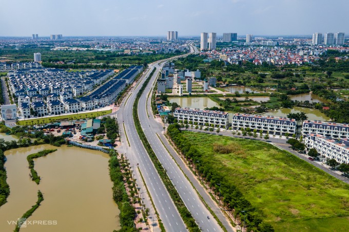 Tuyến đường Vành đai 3,5 kết nối Hà Nội - Hưng Yên Ảnh: Thế Bằng