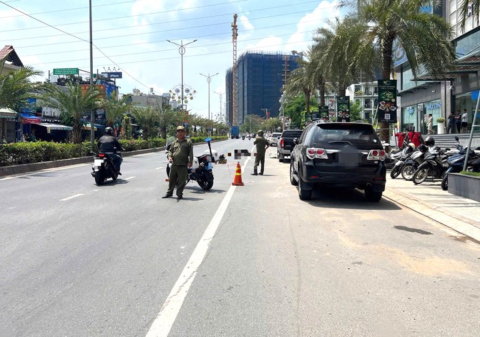 Hiện trường vụ tai nạn (Ảnh: X.Đ).