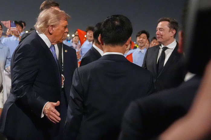 Tổng thống Mỹ Donald Trump và ông Elon Musk dường như đã hàn gắn những bất đồng gay gắt từng gây xôn xao dư luận. Ảnh: AP