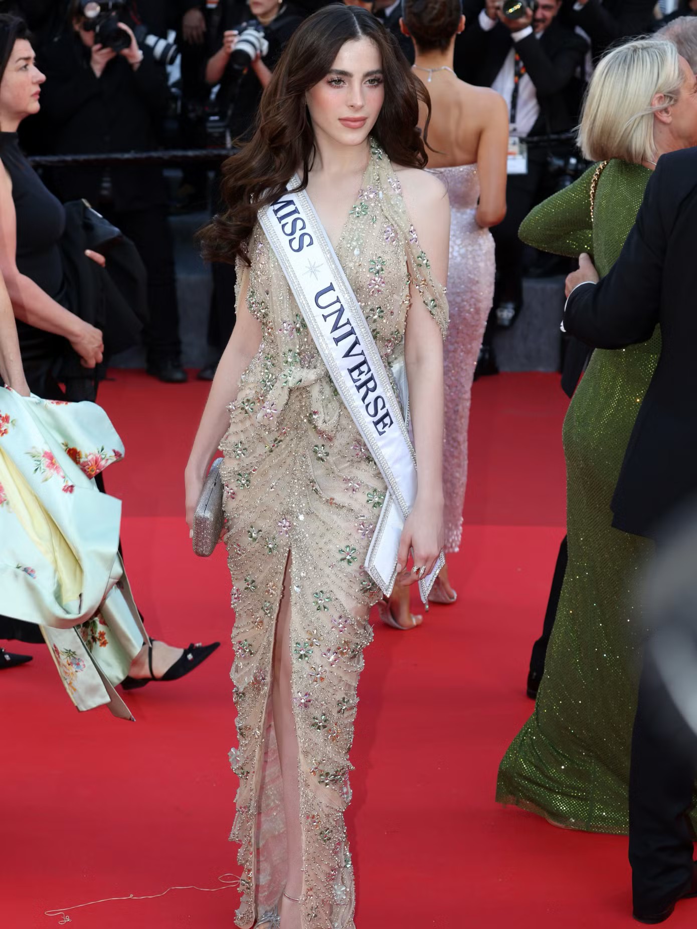 Đương kim Hoa hậu Hoàn vũ bị ngó lơ ở Cannes - 2