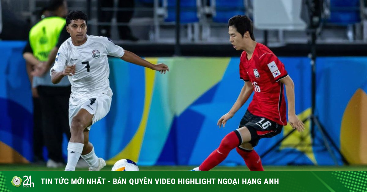 Video bóng đá U17 Hàn Quốc - U17 Yemen: Ông lớn mướt mồ hôi (U17 châu Á)