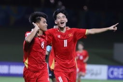 Trực tiếp bóng đá U17 Việt Nam - U17 UAE: Văn Dương ghi bàn (U17 châu Á)