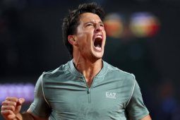 Darderi & "cơn điên" ở Rome Open: Hủy diệt truyền nhân Nadal nhờ ly cà phê