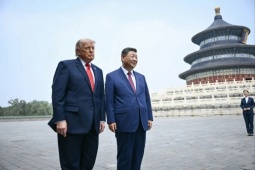 Tổng thống Donald Trump thăm đền Thiên Đàn và thông điệp từ Trung Quốc