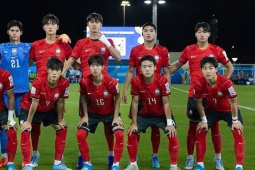 Video bóng đá U17 Hàn Quốc - U17 Yemen: Ông lớn mướt mồ hôi (U17 châu Á)