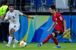 Video bóng đá U17 Hàn Quốc - U17 Yemen: Ông lớn mướt mồ hôi (U17 châu Á)