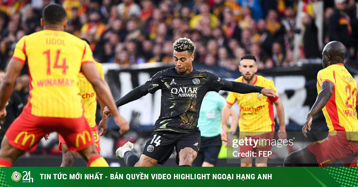 Video bóng đá Lens – PSG: “Maradona mới” tỏa sáng, ấn định phút 90+3 (Ligue 1)