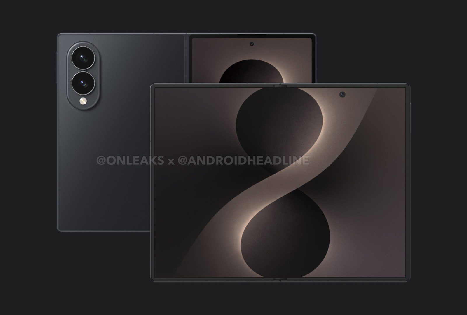 Ảnh concept Galaxy Z Fold Wide.
