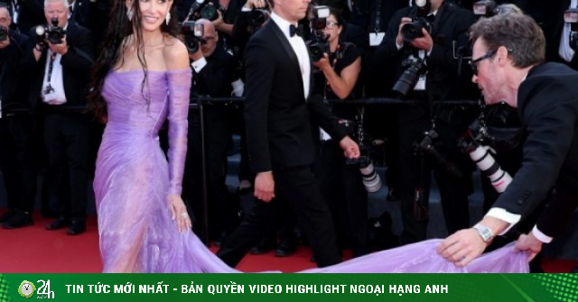 Demi Moore chiếm spotlight thảm đỏ Cannes ngày hai