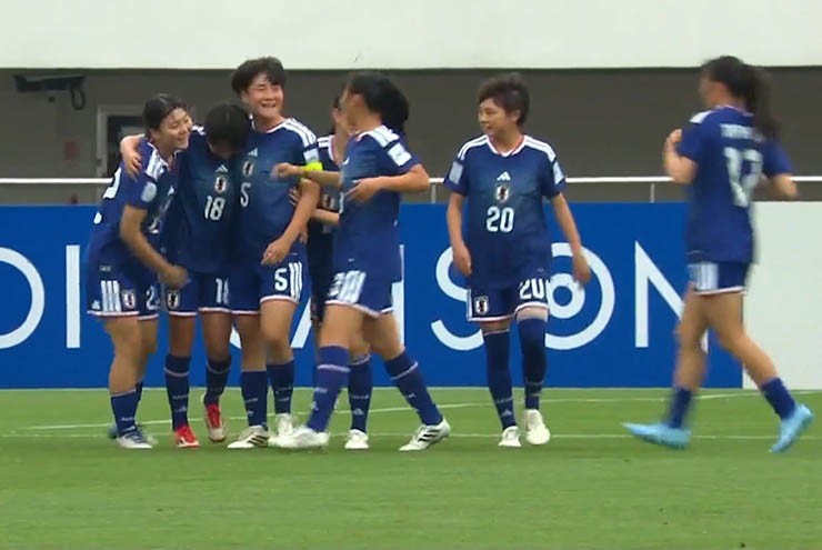 U17 Nhật Bản tỏ ra quá mạnh