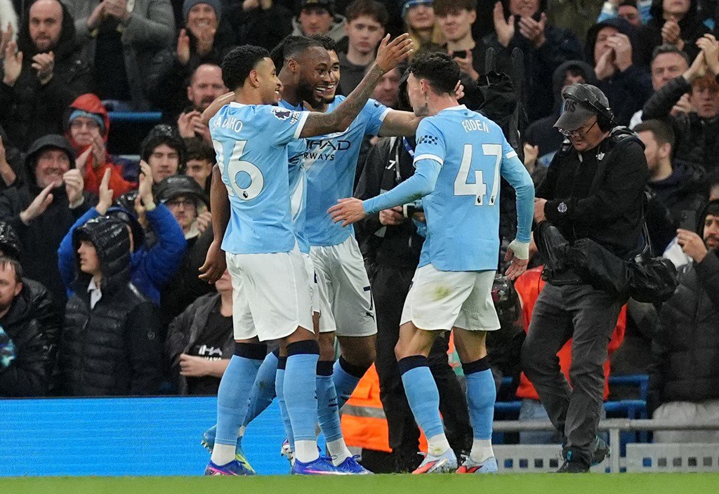 Trực tiếp bóng đá Man City - Crystal Palace: Savinho lập công, Cherki kiến tạo (Ngoại hạng Anh) (Hết giờ) - 4