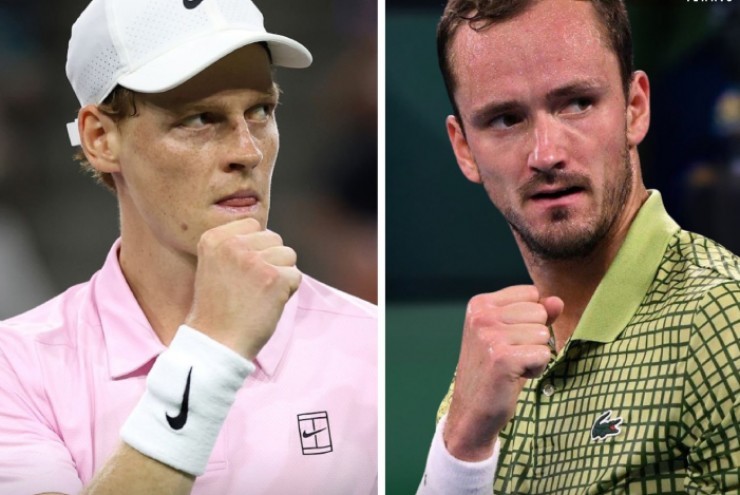Bán kết tennis đỉnh cao Rome Open: Sinner đại chiến Medvedev, Ruud đụng “hiện tượng” Darderi