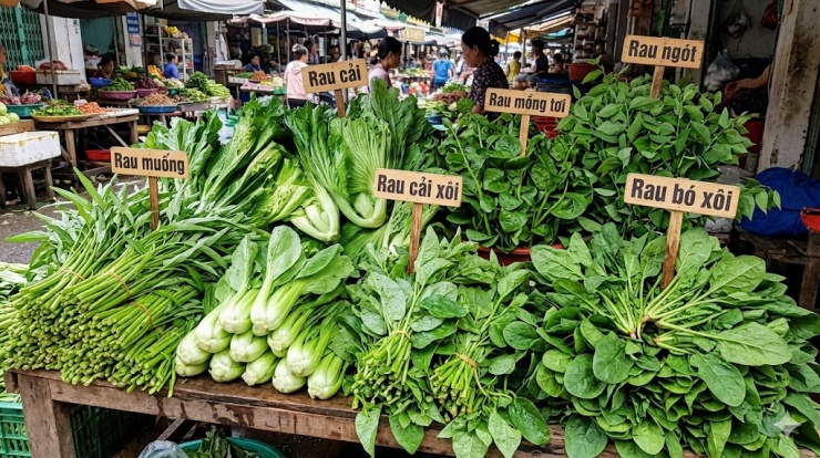 Rau lá xanh là nhóm thực phẩm vàng cho người giảm cân.