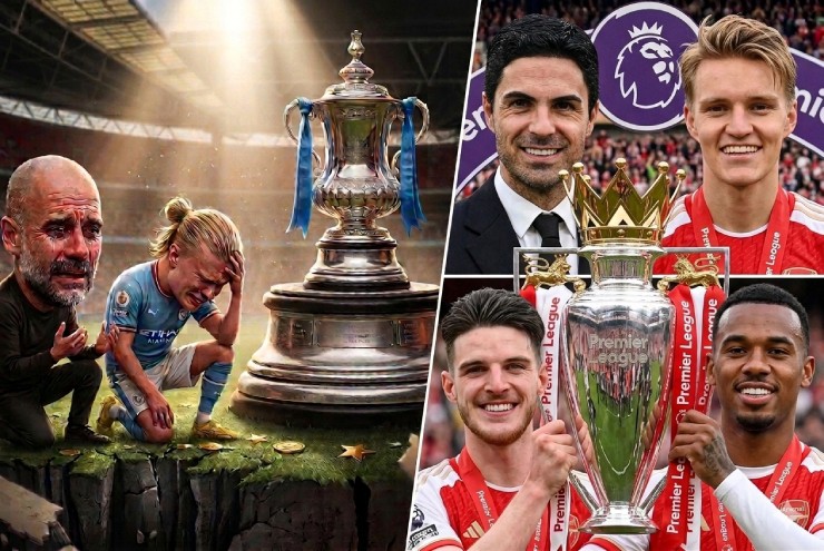 Thảm họa với Man City - Chelsea nếu hụt FA Cup, Arsenal ghi mưa bàn thắng đón cúp vô địch