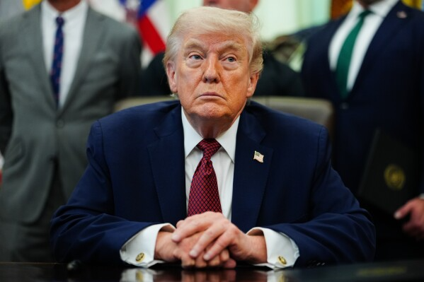 Tổng thống Mỹ Donald Trump. Ảnh: AP