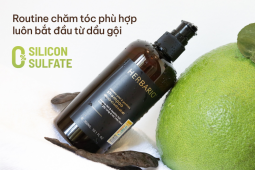Dầu gội Vỏ Bưởi & Bồ Kết Herbario: Không còn nỗi lo tóc gãy rụng, khô xơ với công thức đột phá không Silicon, không Sulfate