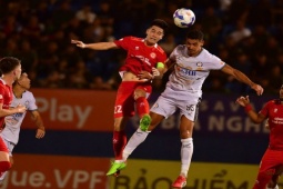 Video bóng đá Công an TP HCM - Đà Nẵng: Rượt đuổi hấp dẫn, đáng tiếc thẻ đỏ (V-League)