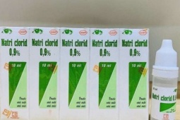 Thu hồi toàn quốc lô thuốc nhỏ mắt Natri clorid 0,9% rất phổ biến: Phó Cục trưởng Quản lý Dược lên tiếng