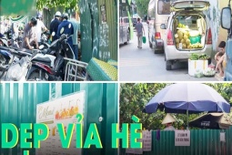 Hà Nội dẹp vỉa hè, tiểu thương xoay đủ cách bán hàng ‘du kích’