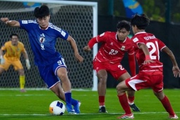 Video bóng đá U17 Nhật Bản - U17 Tajikistan: 5 bàn bùng nổ, thẻ đỏ cay đắng (U17 châu Á)