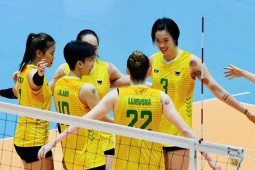 Trực tiếp bóng chuyền VTV Bình Điền Long An - Jiangsu: Thử thách cho Thanh Thúy & đồng đội