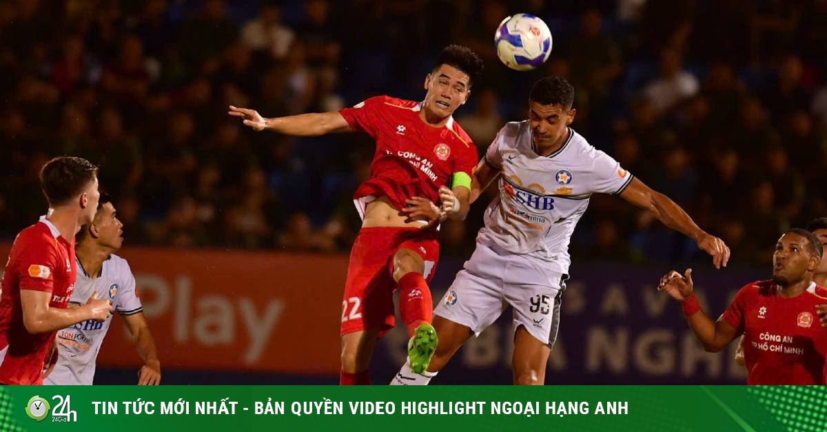 Video bóng đá Công an TP HCM - Đà Nẵng: Rượt đuổi hấp dẫn, đáng tiếc thẻ đỏ (V-League)