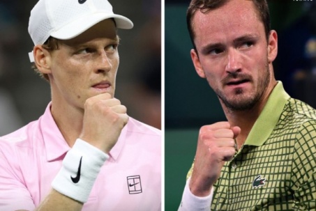 Bán kết tennis đỉnh cao Rome Open: Sinner đại chiến Medvedev, Ruud đụng “hiện tượng” Darderi