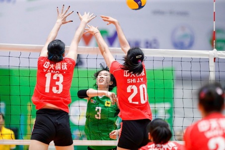Kết quả bóng chuyền VTV Bình Điền Long An - Jiangsu: Ngang ngửa 2 set đầu, khác biệt đẳng cấp