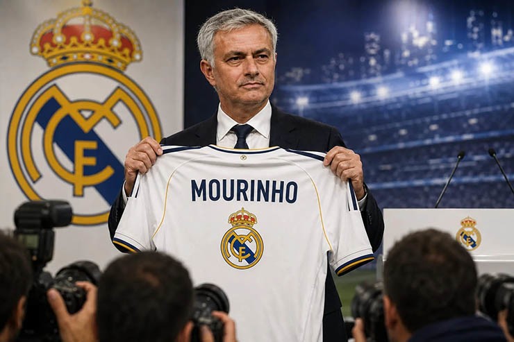 HLV Mourinho sắp trở lại Real Madrid