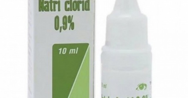Thu hồi toàn quốc thuốc nhỏ mắt Natri clorid 0,9% của Pharmedic