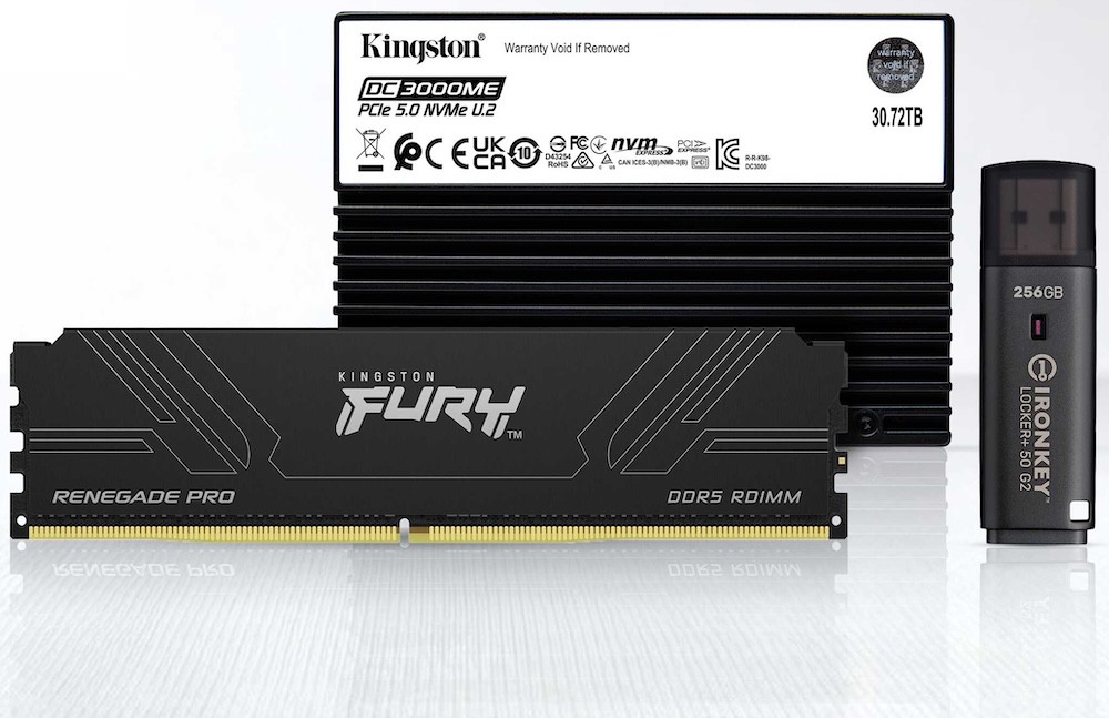 Bộ sản phẩm mới của Kingston.