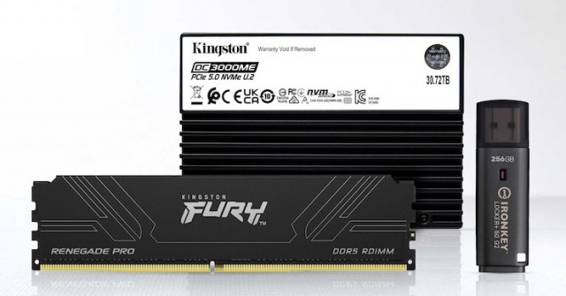 Kingston tung RAM DDR5 và ổ SSD siêu tốc, dung lượng "khủng"
