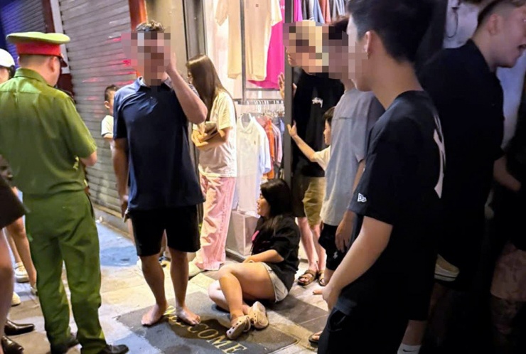 Khu vực xảy ra vụ việc. Ảnh: A.T.