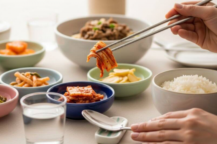Vì sao người Hàn Quốc không bưng bát lên khi ăn cơm?