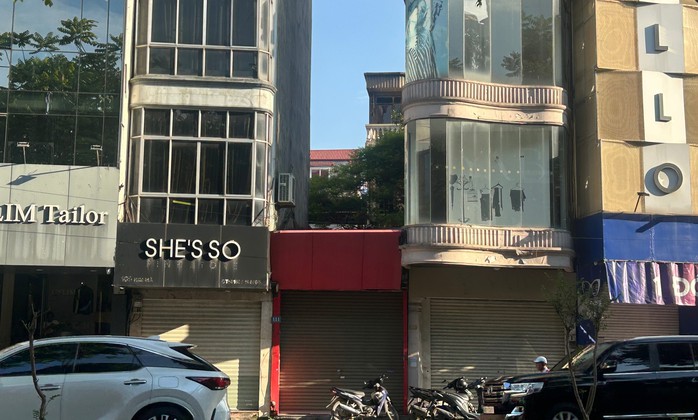 Những mặt bằng đóng cửa thời gian dài do không có khách thuê