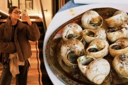 Escargot - món ốc sên đặc sản Pháp được lòng Tăng Thanh Hà