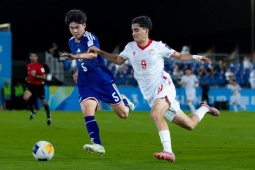 Video bóng đá U17 Nhật Bản - U17 Tajikistan: 5 bàn bùng nổ, thẻ đỏ cay đắng (U17 châu Á)