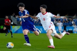 Video bóng đá U17 Nhật Bản - U17 Tajikistan: 5 bàn bùng nổ, thẻ đỏ cay đắng (U17 châu Á)
