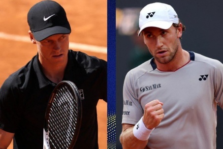 Chung kết tennis đỉnh cao Rome Open: Sinner trước thời cơ lịch sử, Ruud quyết phá dớp
