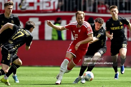 Video bóng đá Bayern Munich - Cologne: Đỉnh cao Harry Kane lập hat-trick (Bundesliga)