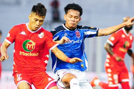 Video bóng đá Hải Phòng - Becamex TP.HCM: Rượt đuổi 6 bàn hấp dẫn (V-League)