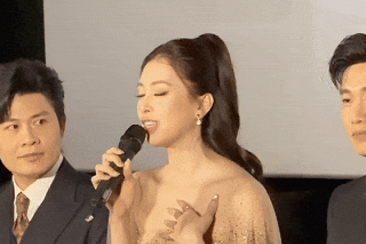 Tiểu Vy đáp trả vụ  ' đẹp nhưng diễn đơ ' 