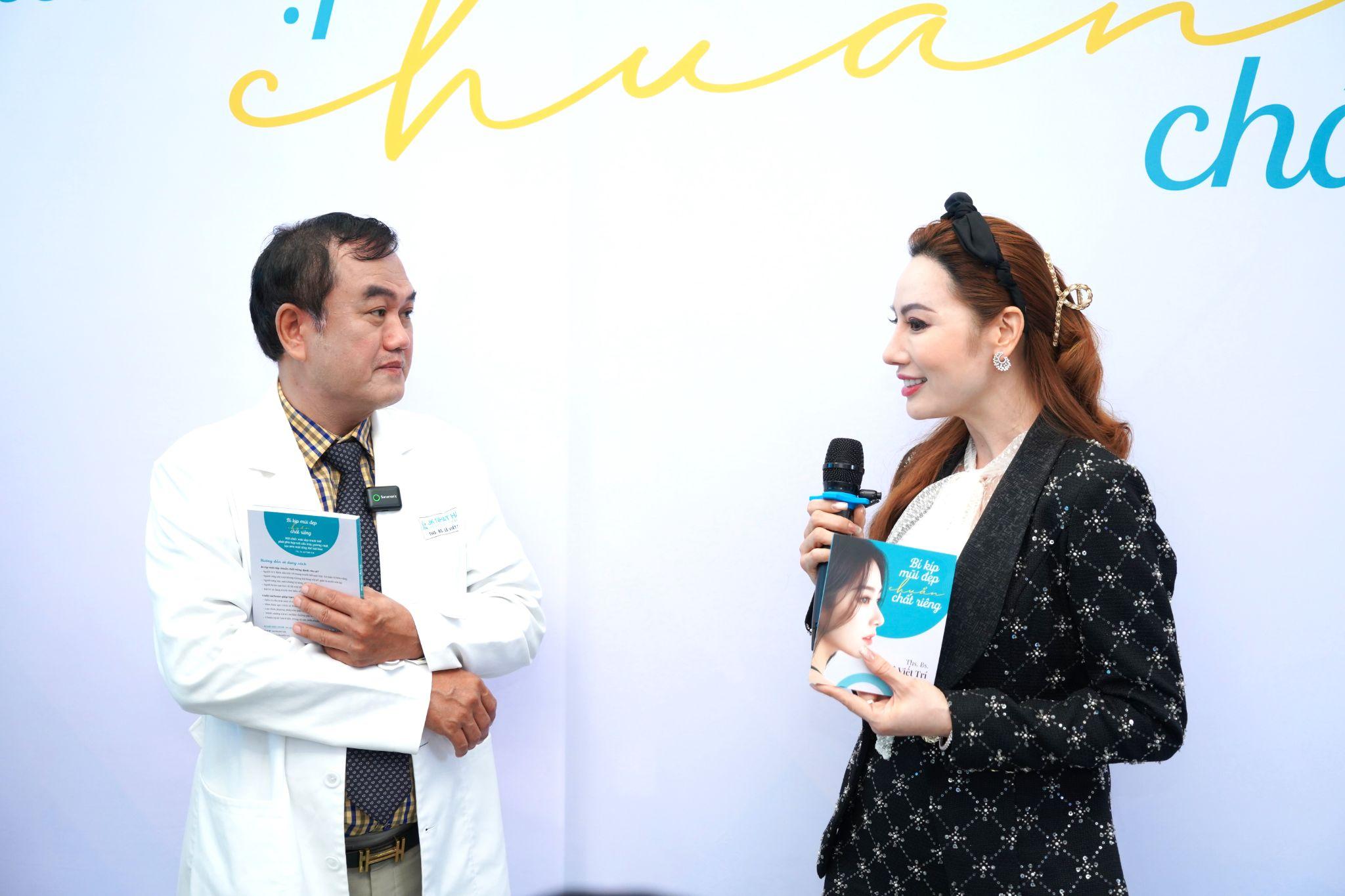 Á hậu Thúy Anh chia sẻ tại sự kiện