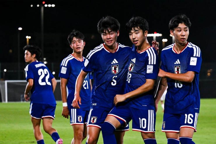 U17 Nhật Bản quá mạnh