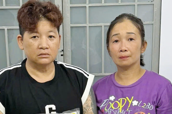 Dương Thị Yến Oanh (trái) và Hồ Tú Phụng