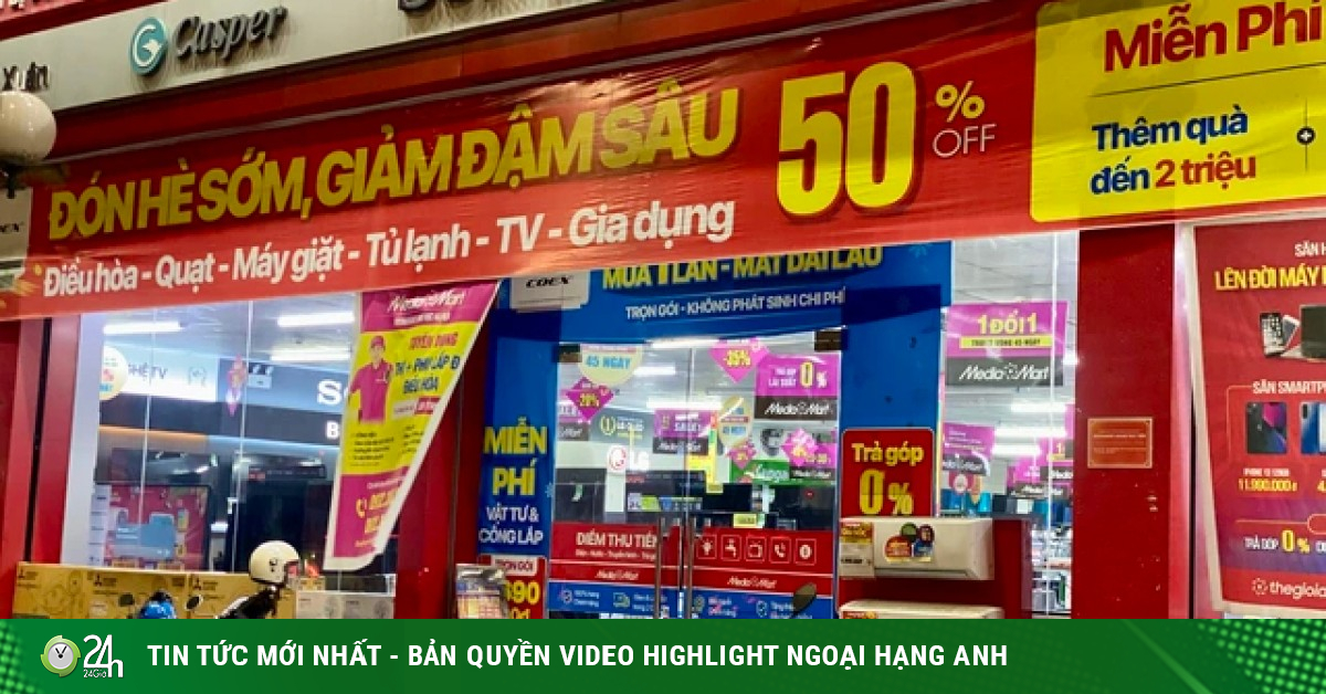 Hàng loạt siêu thị điện máy tung chương trình ưu đãi đặc biệt đối với các sản phẩm làm mát dịp hè 2026